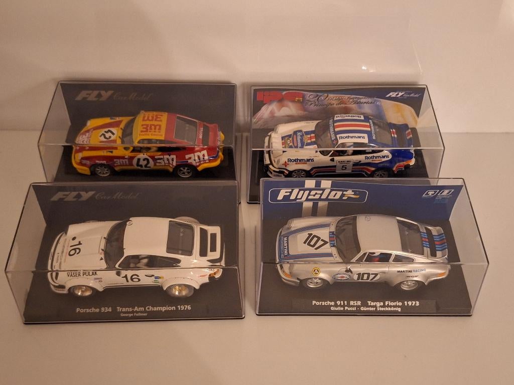 Fly Porsche 934 + 911 Slotcars zie omschrijving, Overige merken, Racebaan, Verzenden, Nieuw