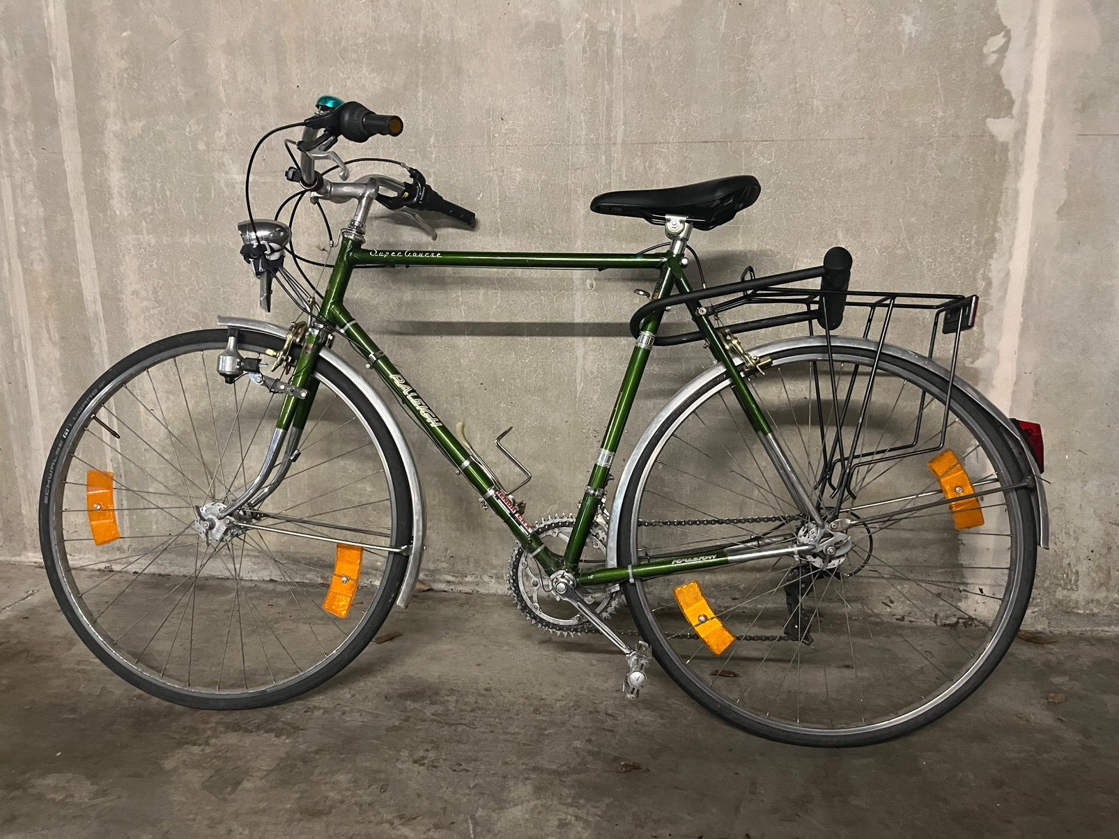 Raleigh Super Course vélo vintage tout équipé, prêt à rouler, Vélos & Vélomoteurs, 55 à 59 cm, Enlèvement, Frein sur jante, Années 60 ou plus récent