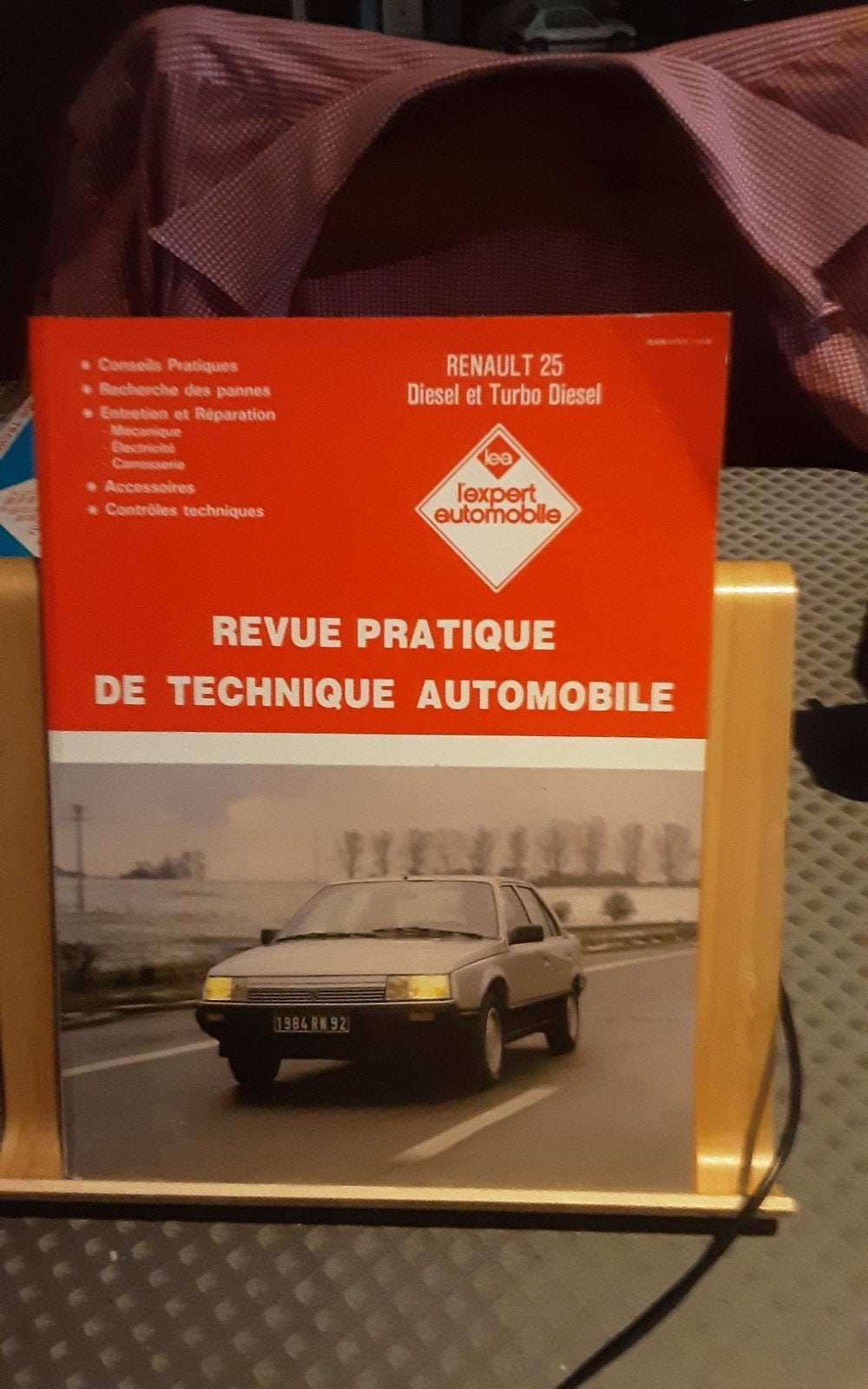 Renault 25 diesel turbo diesel l expert automobille, Ophalen of Verzenden, Renault