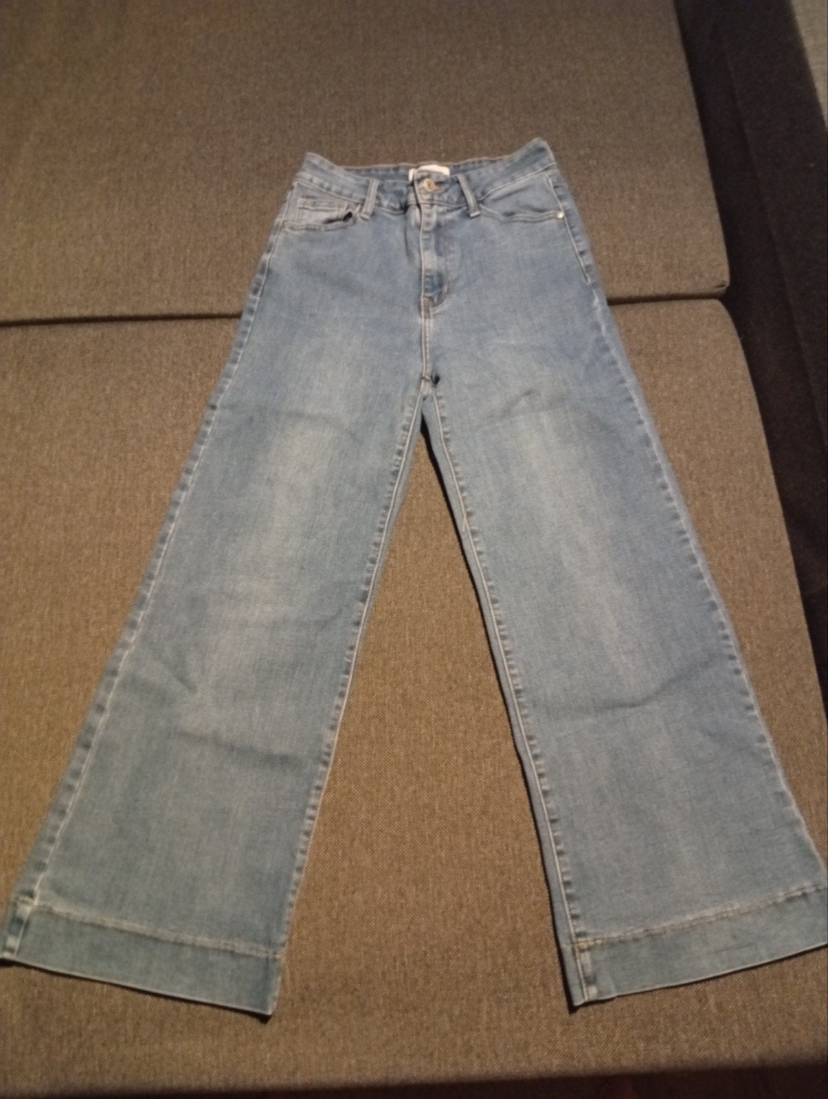 Jeansbroek maat 38, Kleding | Dames, Ophalen, Zo goed als nieuw, Blauw, W30 - W32 (confectie 38/40)