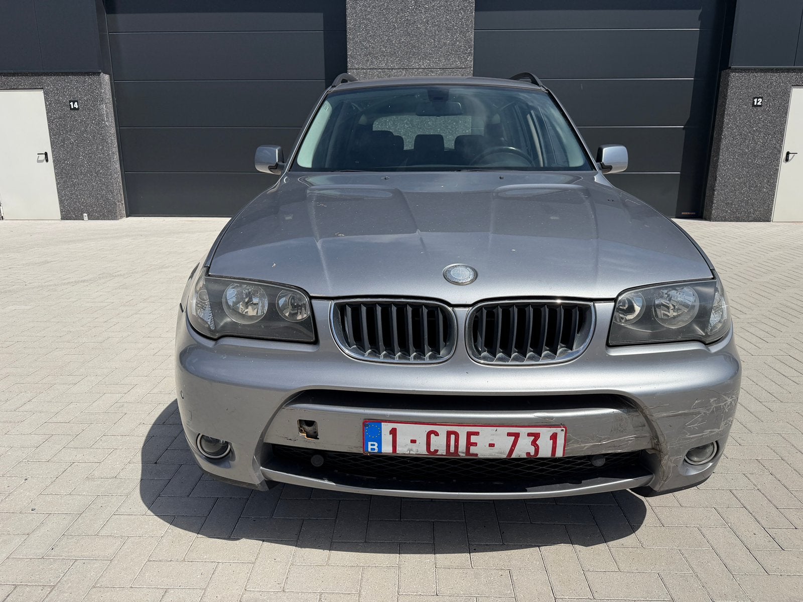 Bmw x3 2.0 diesel, Auto's, BMW, Zwart, 4 cilinders, Zwart, Leder