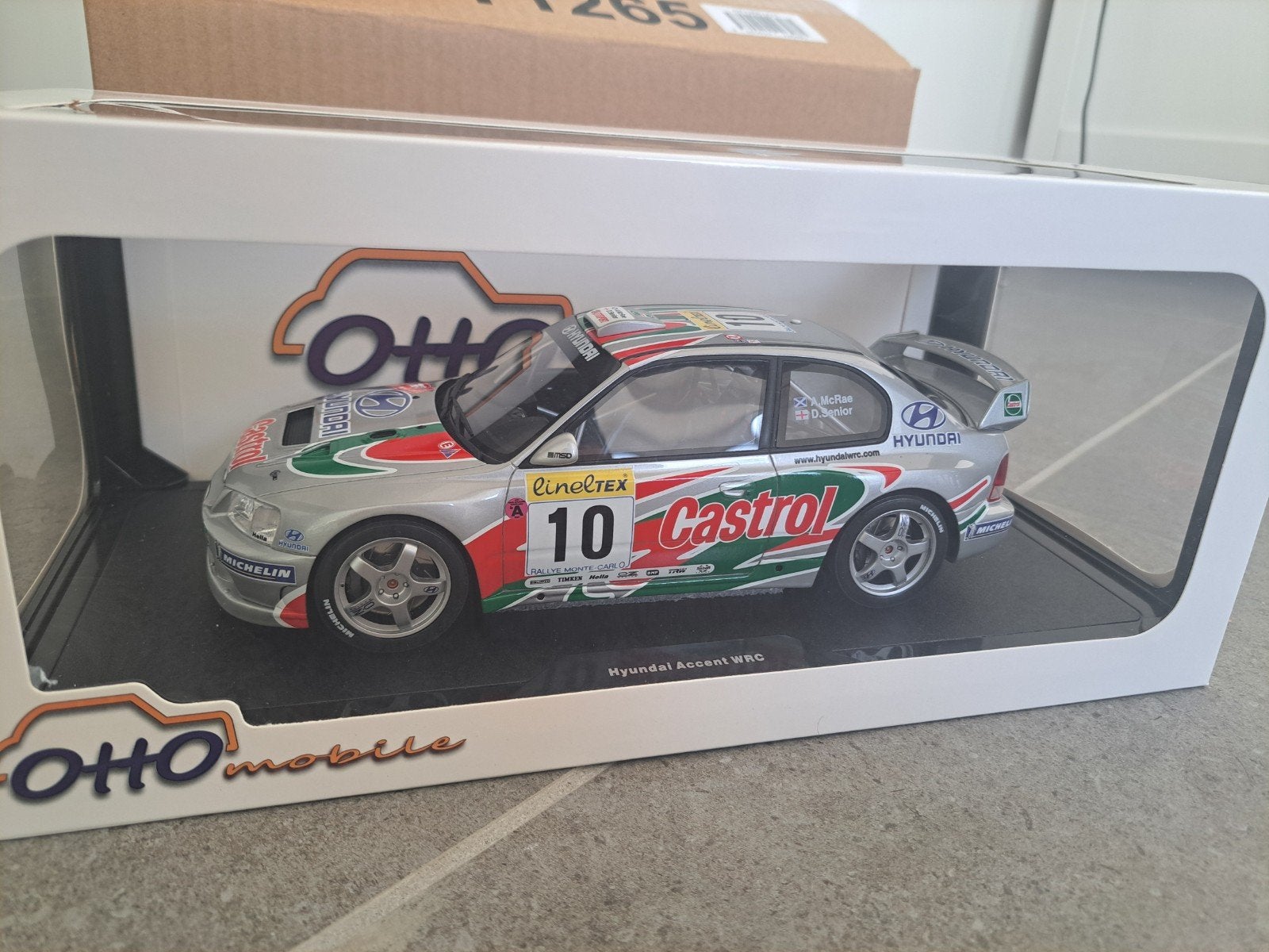 Hyundai Accent WRC Monte Carlo OT1265 OTTO 1/18 Neuve, Enlèvement ou Envoi, Neuf, Voiture, OttOMobile