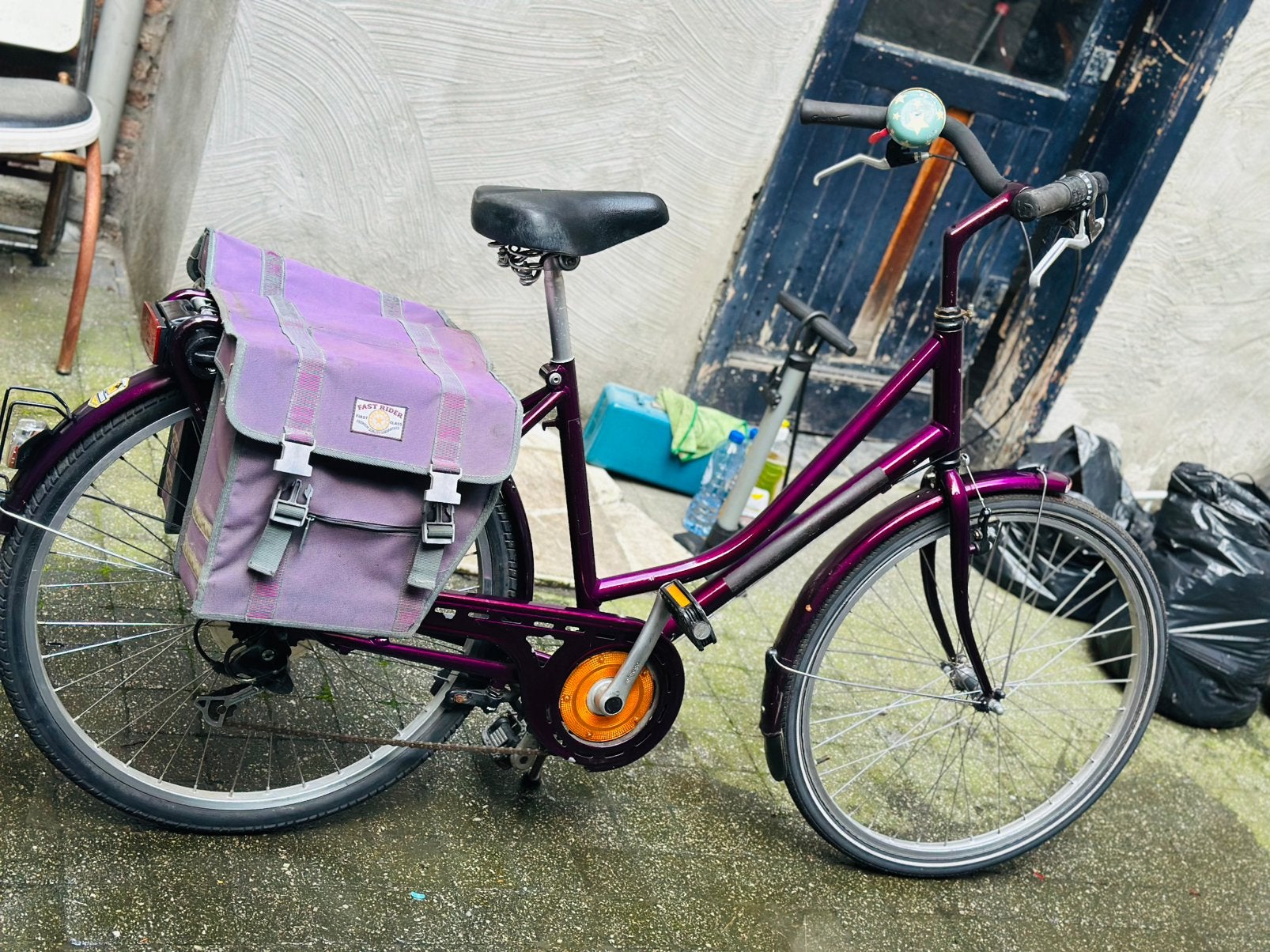 Damesfiets kittler met 7 versnelling en zak heel gird staat, Ophalen, Zo goed als nieuw