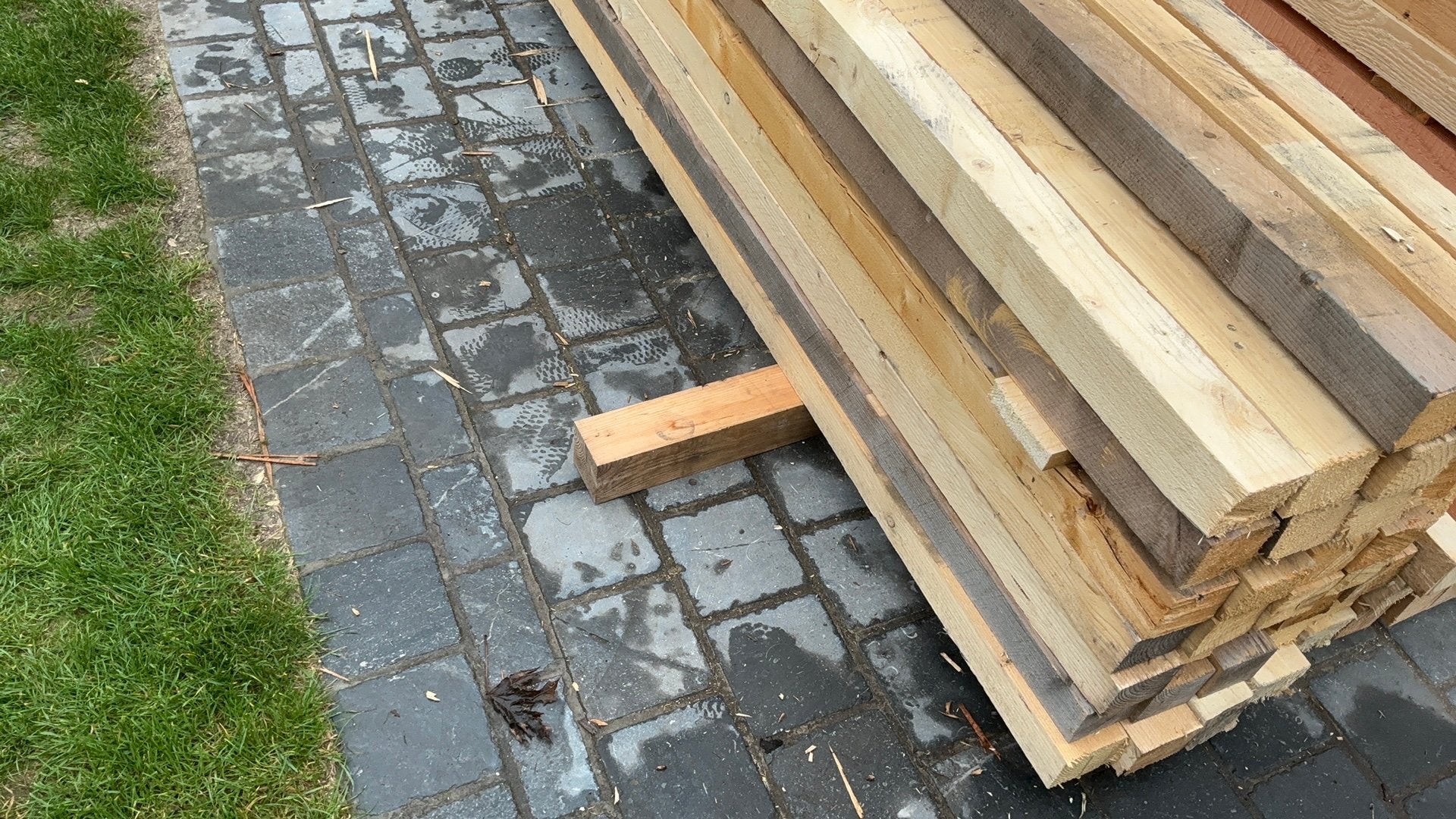 Kepers 3 m lengte 7,5 cm op 6 cm 4,5€, Doe-het-zelf en Bouw, Ophalen, Zo goed als nieuw