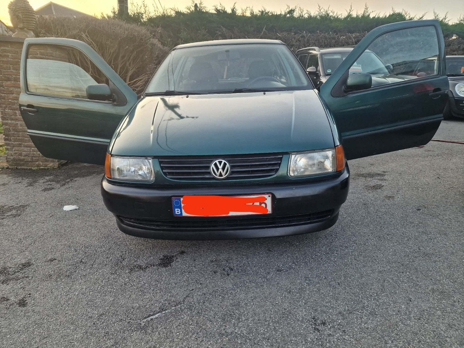 VW Polo 6n -1997- automatique ( échange vend ), Auto's, Airbags, Particulier, Groen, Voorwielaandrijving