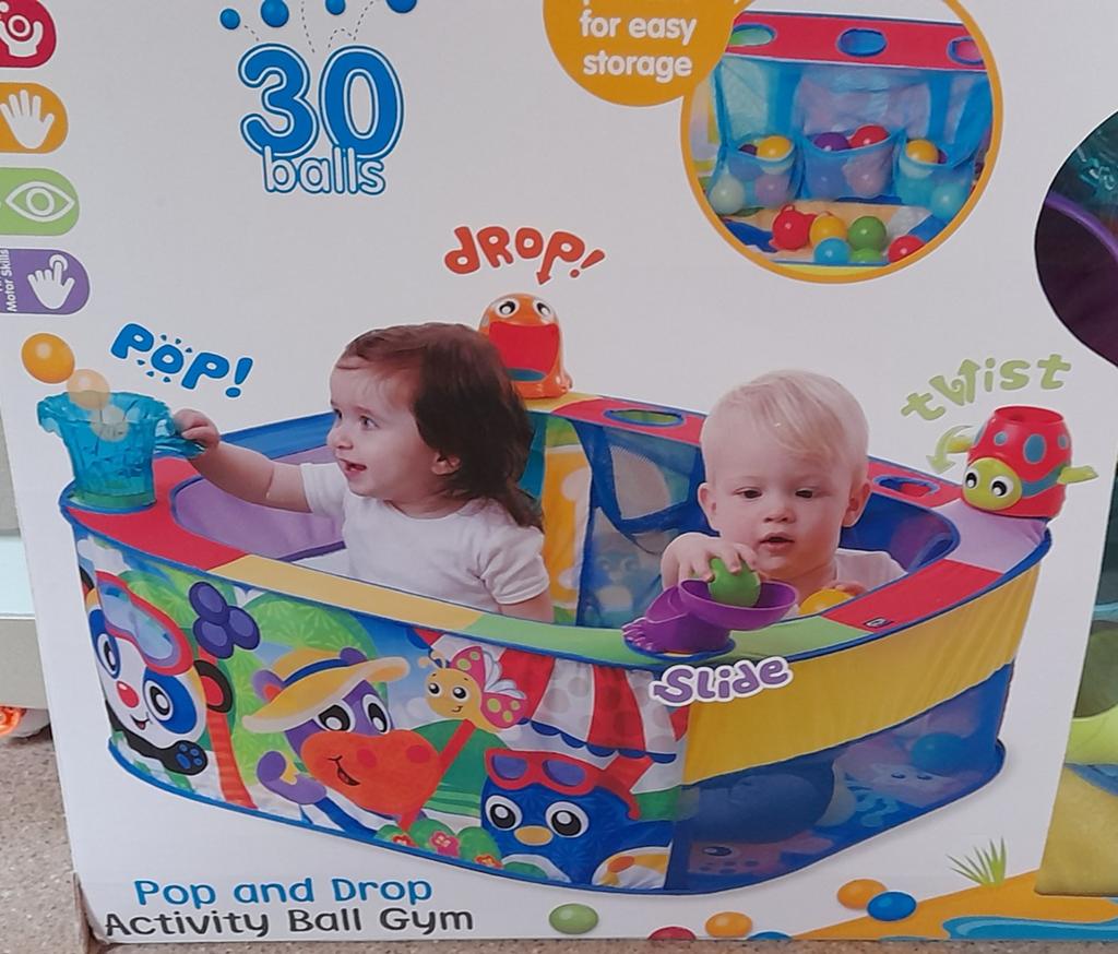 Ballenbad  playgro, Kinderen en Baby's, Speelgoed | Babyspeelgoed, Ophalen, Zo goed als nieuw