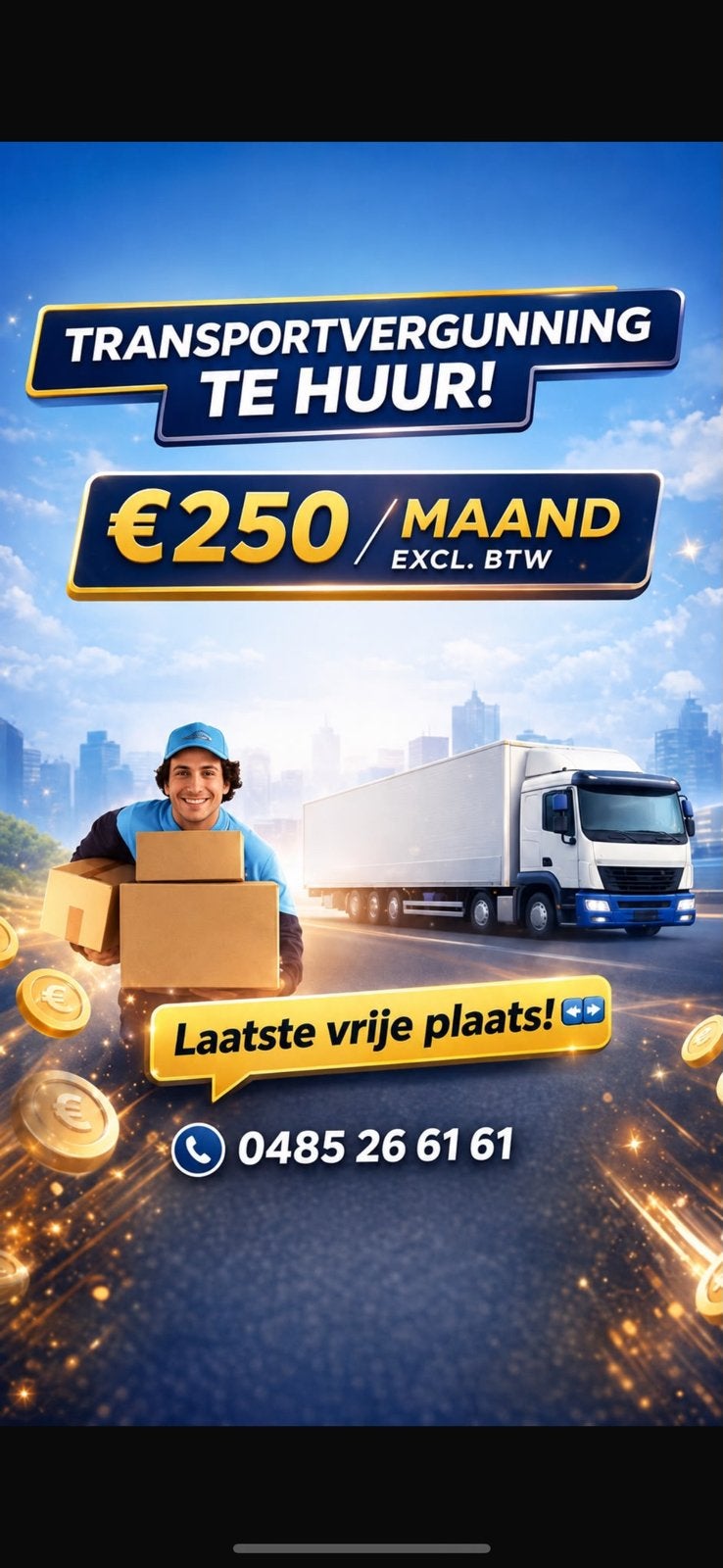 Transportvergunning, Vacatures
