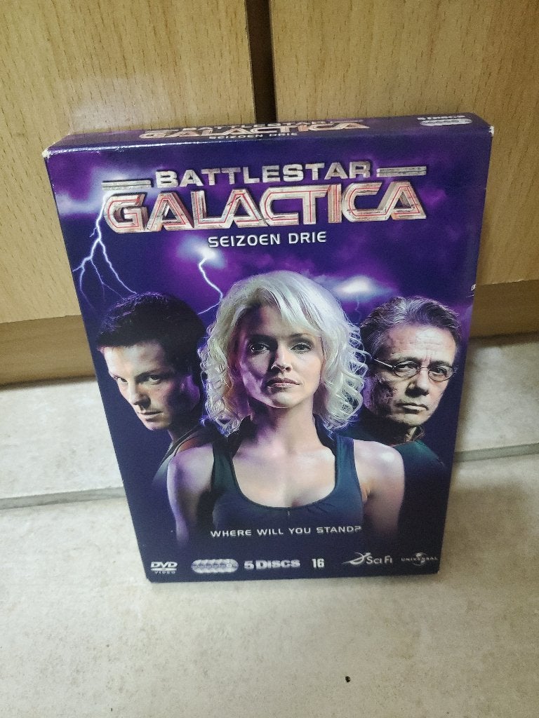 Coffret dvd 3 saison battlestar galactica 3 seizoen, Enlèvement ou Envoi, Utilisé
