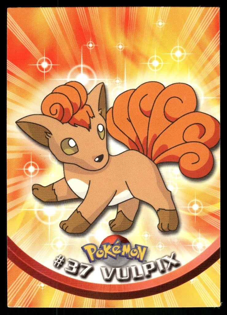 Vulpix 37/144 - Topps Series 1 (EX), Verzenden, Gebruikt