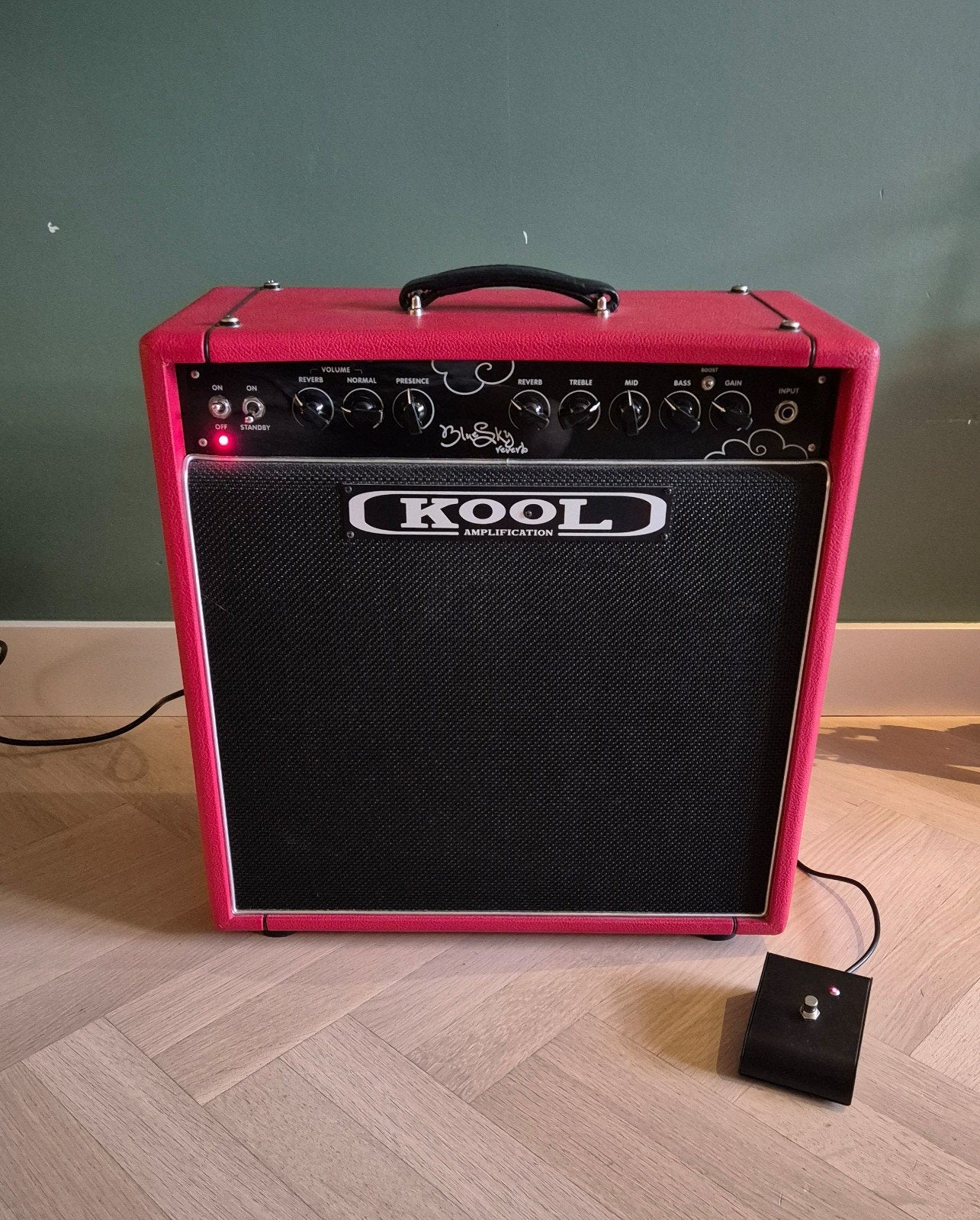 Kool Blue Sky Reverb, Enlèvement, Comme neuf, Guitare, 50 à 100 watts