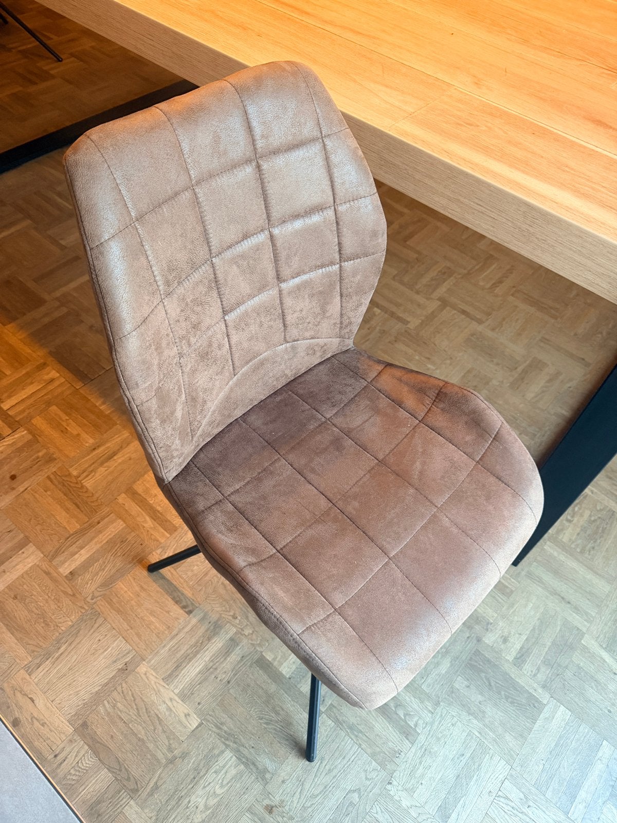Eetkamerstoelen te koop (5 stuks), Enlèvement, Comme neuf