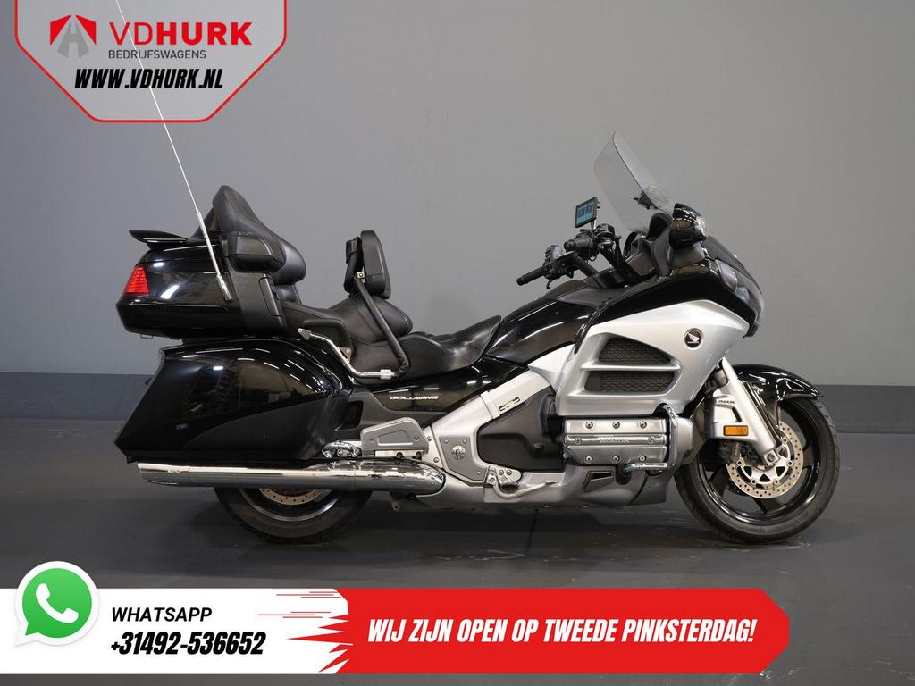 Honda GL 1800 GoldWing MARGE/ ABS/ Koffers/ Cruise/ Topkoffe, Motos, Motos | Honda, Tourisme, Entreprise, Sales@vdhurk.nl, Kanaaldijk Z.W. 7b. 5706LD  HELMOND, NL