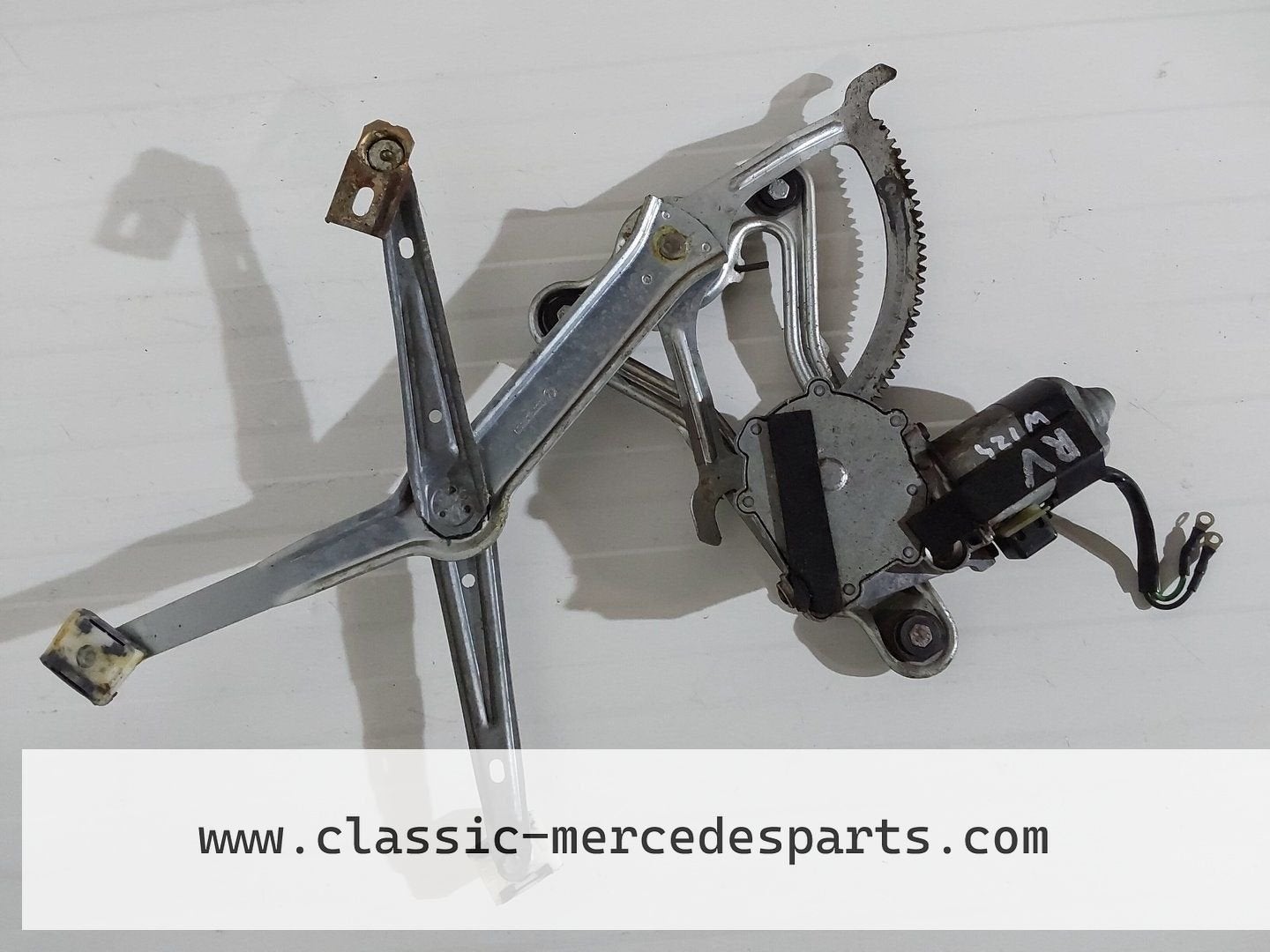 Raammechanisme met motor Mercedes w124 Rechts-voor, Auto-onderdelen, Gebruikt, -, Ophalen of Verzenden, -