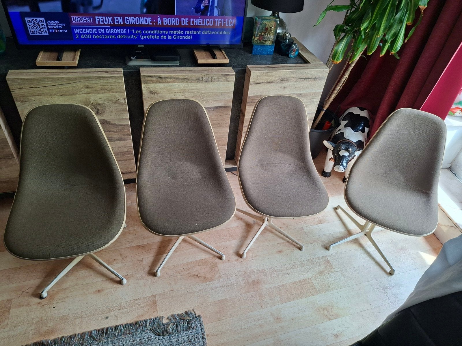 Chaises Herman Miller, Maison & Meubles, Enlèvement, Deux