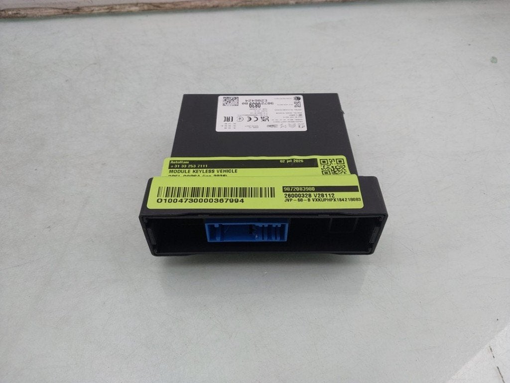 MODULE VÉHICULE SANS CLÉ Opel Corsa F (UB / UH / UP), Opel, Opel Automobile GmbH, Utilisé, Kontakt-opel@opel.com