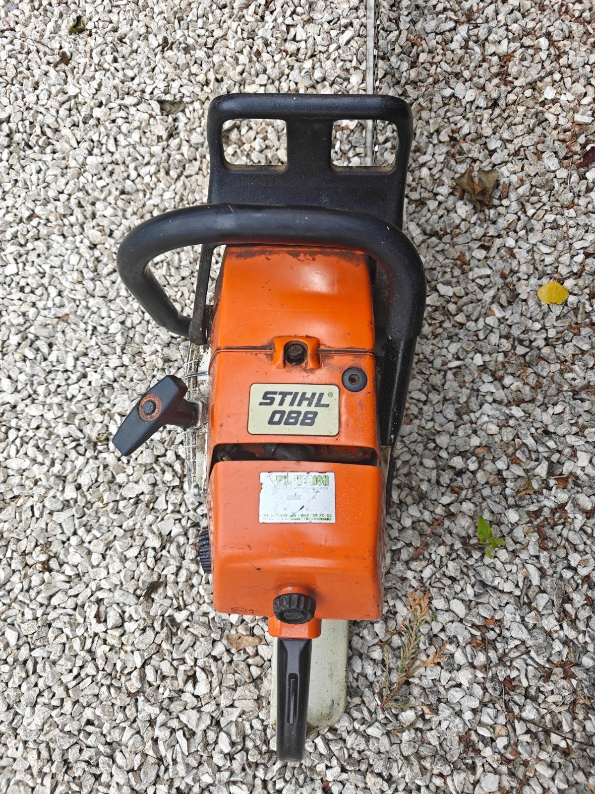 Stihl 088 tronçonneuse, Enlèvement
