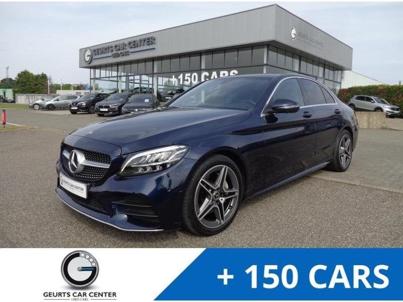 Mercedes-Benz C-Klasse AMG Line 1.6i AUTOMAAT !, Autos, Mercedes-Benz, Achat, Noir, Automatique, 1595 cm³