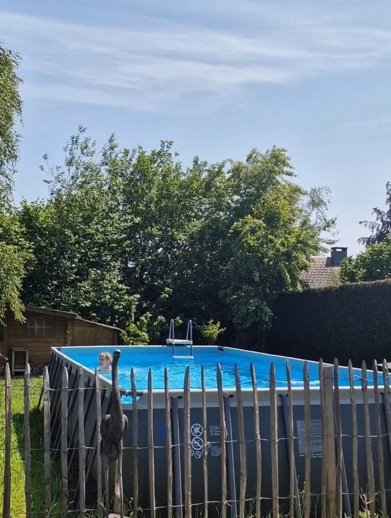 Intex zwembad, Tuin en Terras, Gebruikt, 300 cm of meer, Rechthoekig, Ophalen