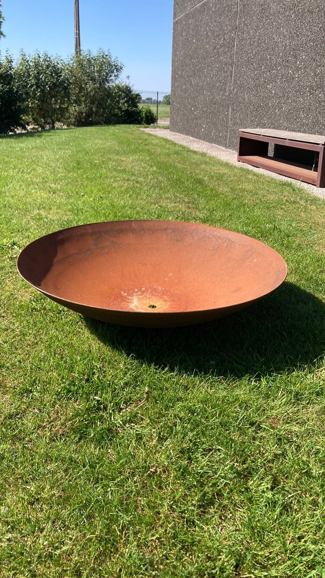 Vuurschaal 80cm diameter, Tuin en Terras, Vuurschalen, Ophalen, Nieuw