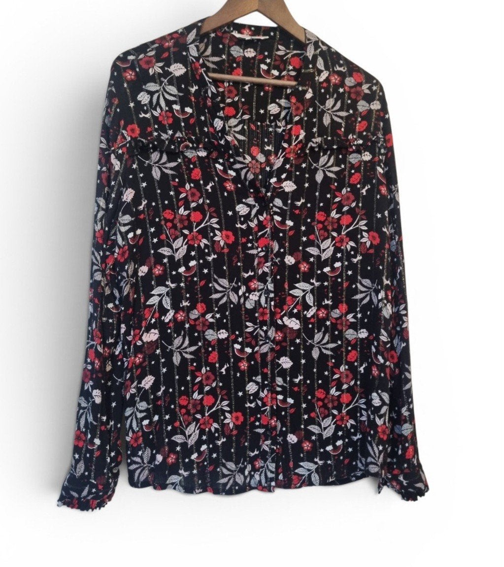 Blouse SANDWICH taille 42 - Comme neuve, Vêtements | Femmes, Enlèvement ou Envoi, Comme neuf, Sandwich, Taille 42/44 (L)