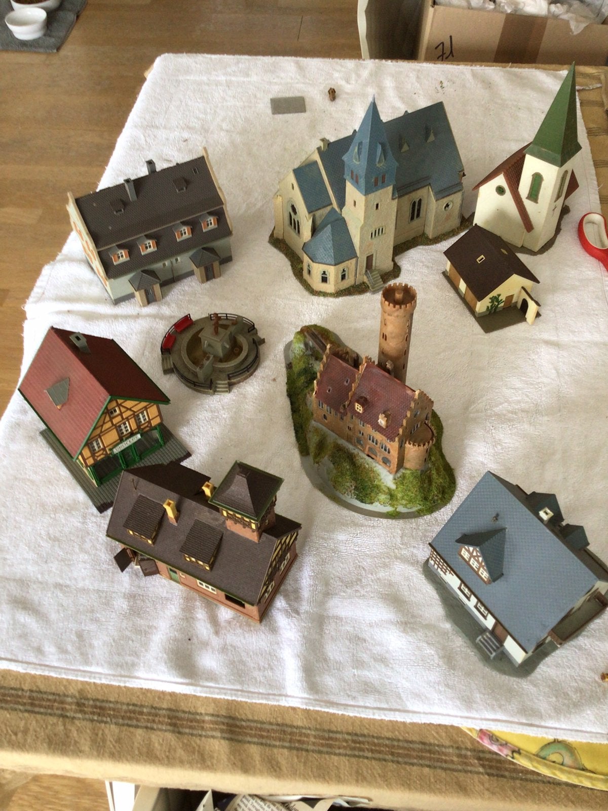 Miniatuur huizen voor Treinen, Ophalen of Verzenden, Gebruikt, Overige typen, Overige merken