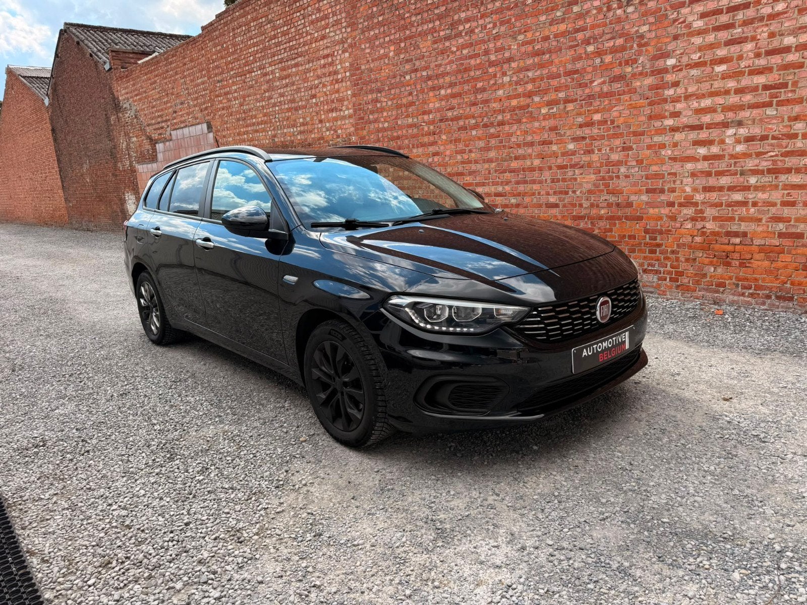 Fiat Tipo Benzine Euro 6b, Auto's, Stof, Parkeersensor, Zwart, Bedrijf