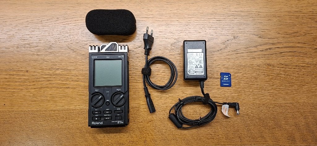 Roland R-26 - portable recorder 6 kanalen, Audio, Tv en Foto, Professionele apparaten, Ophalen of Verzenden, Zo goed als nieuw