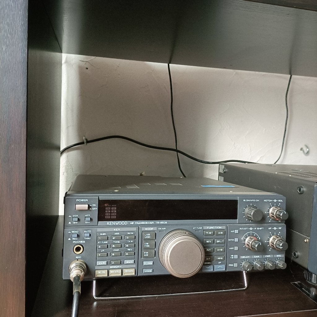 Kenwood TS450S, Telecommunicatie, Zenders en Ontvangers, Zo goed als nieuw, Zender en Ontvanger, Ophalen