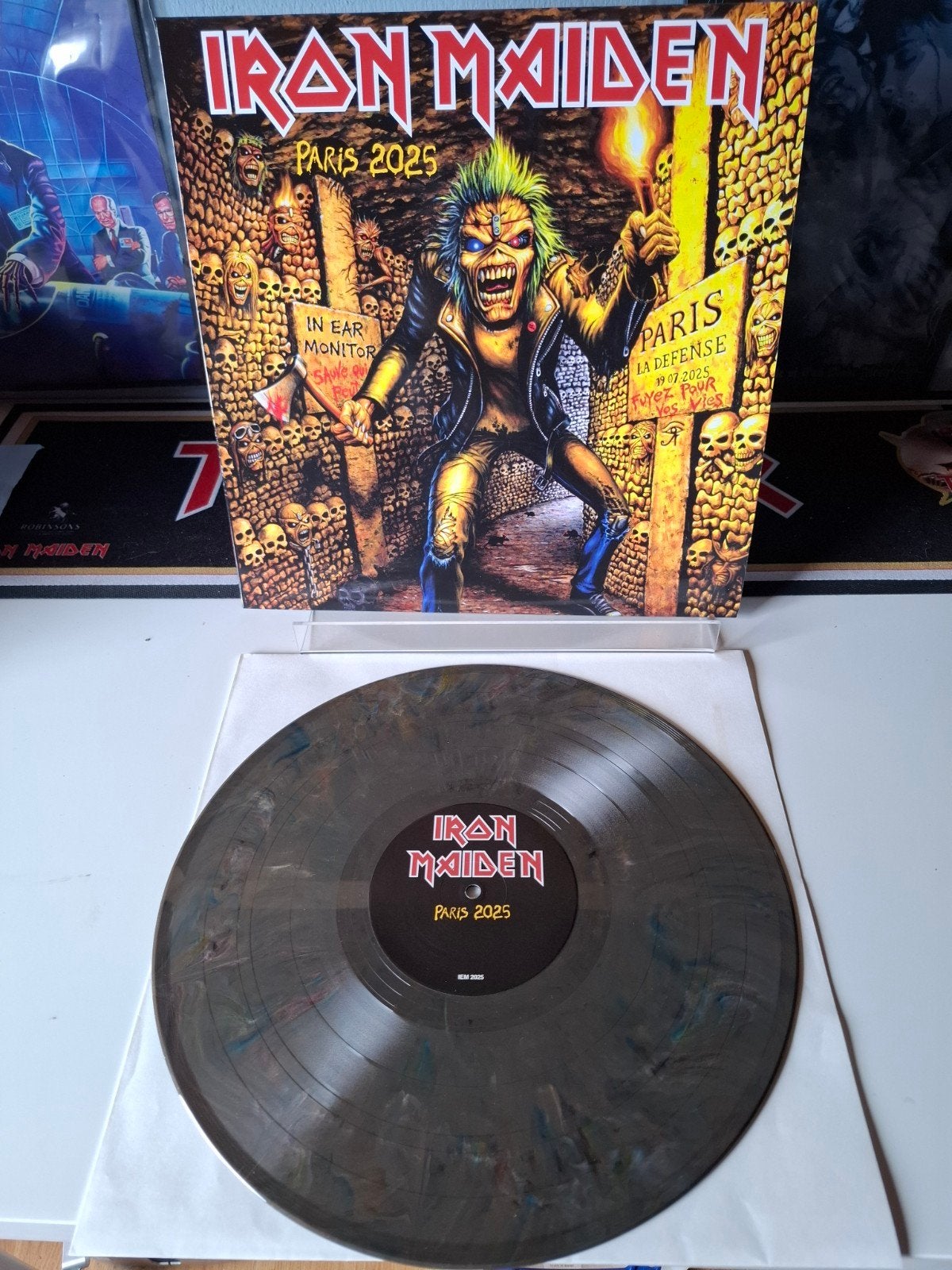 Iron maiden-Paris 2025, Cd's en Dvd's, Vinyl | Hardrock en Metal, Ophalen of Verzenden