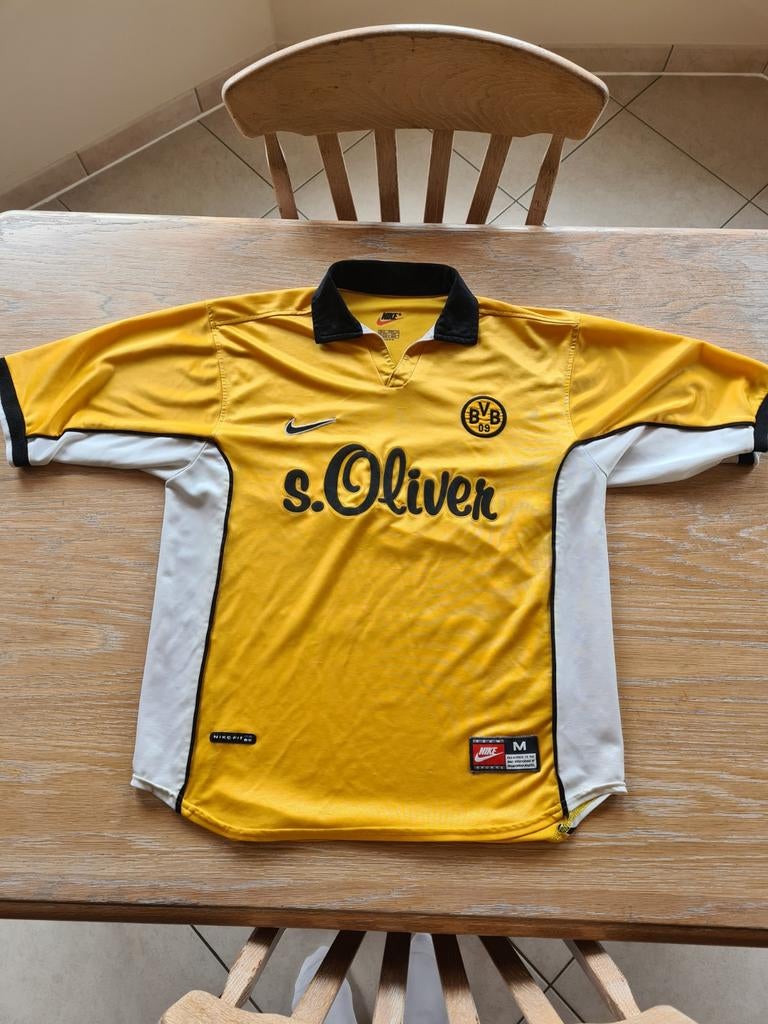 Voetbalshirt Dortmund 1998/00, Maat M, Ophalen of Verzenden, Gebruikt, Shirt