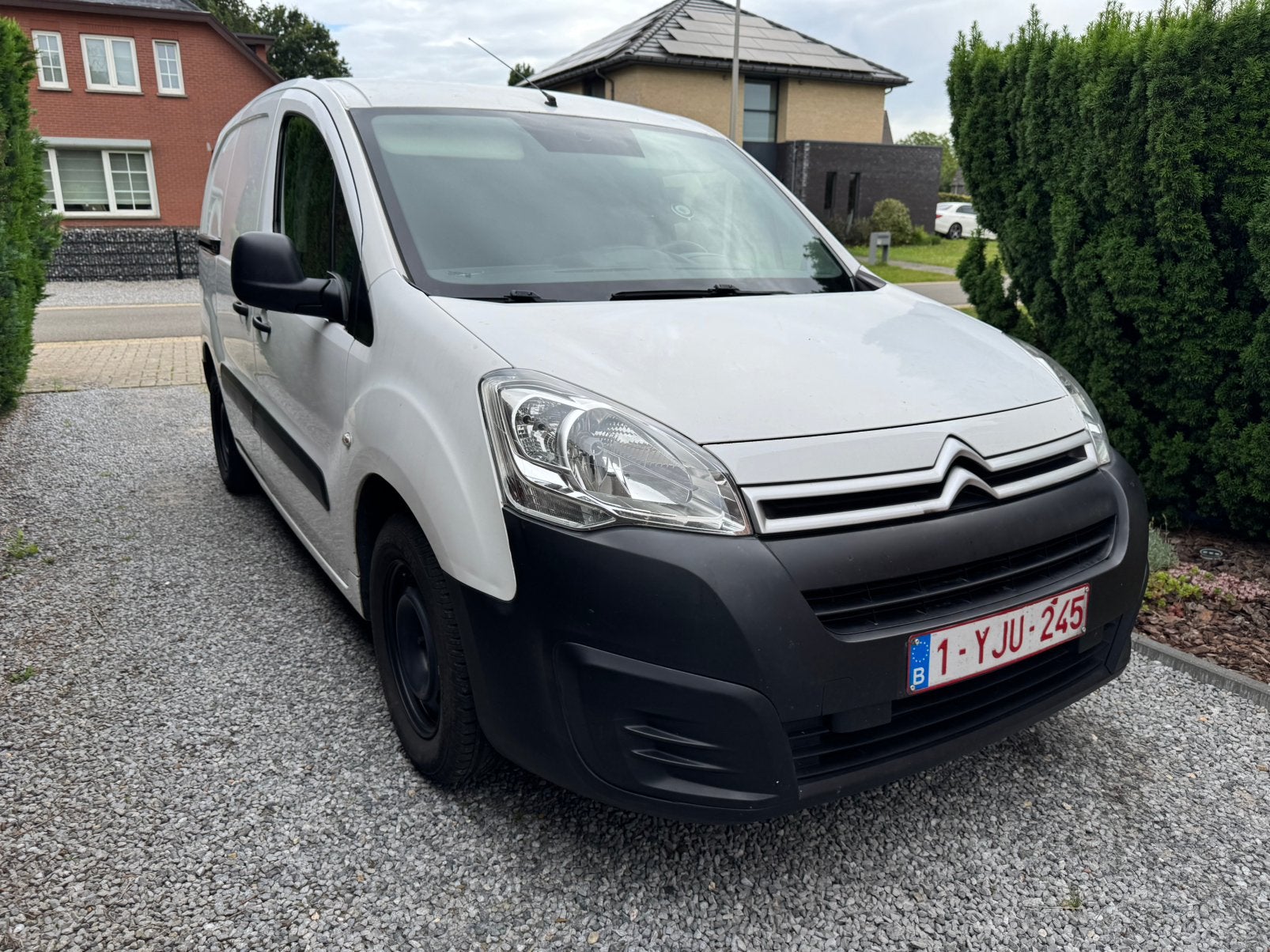 Citroën berlingo  3 zit motor  1.6 HDI Airco Met KM 163.000, Auto's, Euro 5, Berlingo, Particulier, Te koop