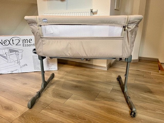 Berceau cododo Chicco Next2Me Essential – Très bon état, Enlèvement, Comme neuf, Berceau