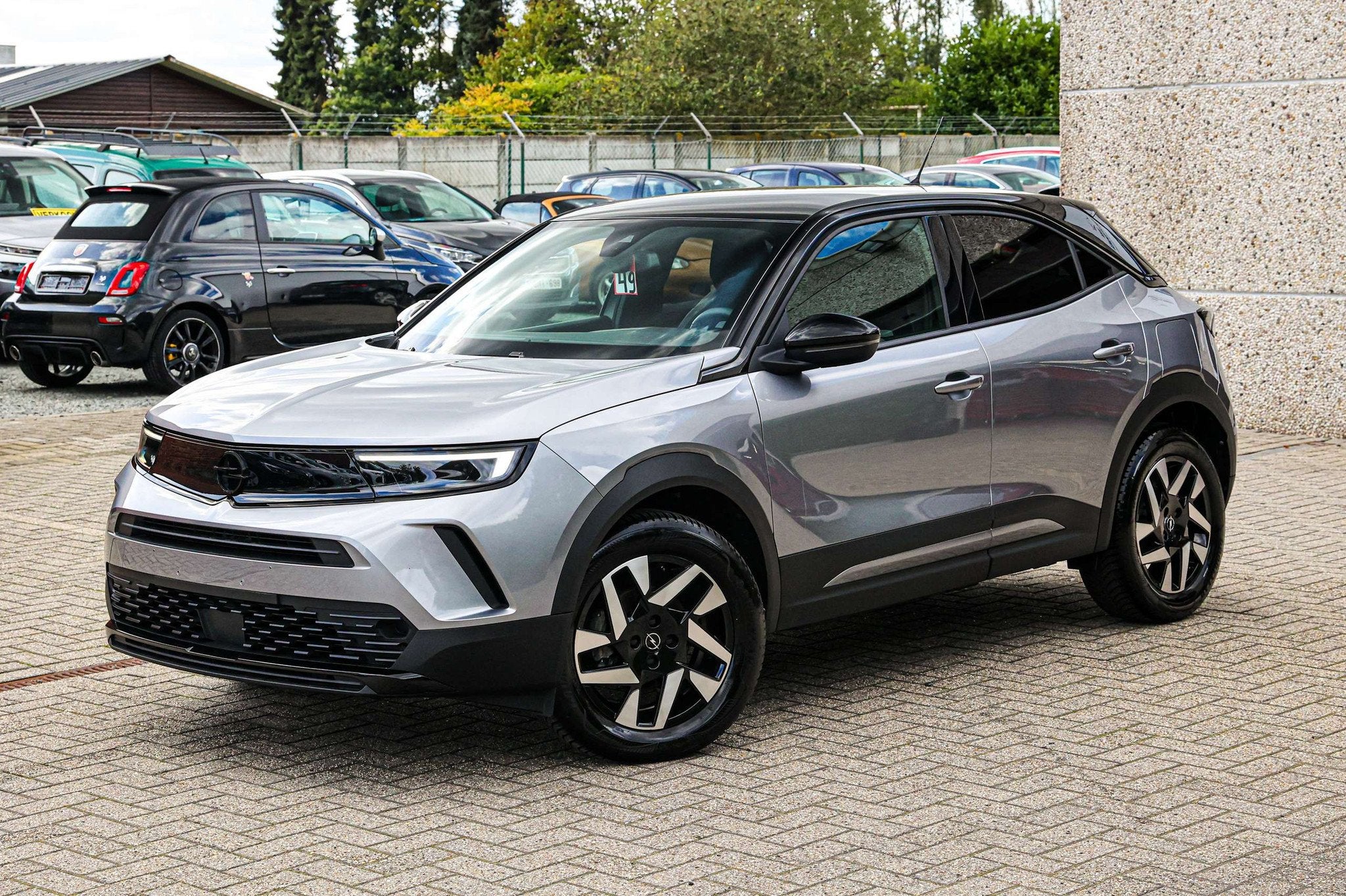 Opel Mokka GS-UITVOERING*ACHTERUITRIJCAMERA*NAVIGATIE*, Auto's, Opel, Voorwielaandrijving, Lichtsensor, Gebruikt, Zwart