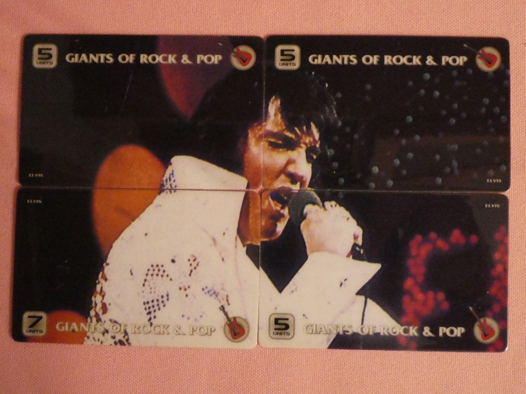 Elvis Presley Telefoonkaarten Set 1, Verzamelen, Ophalen of Verzenden