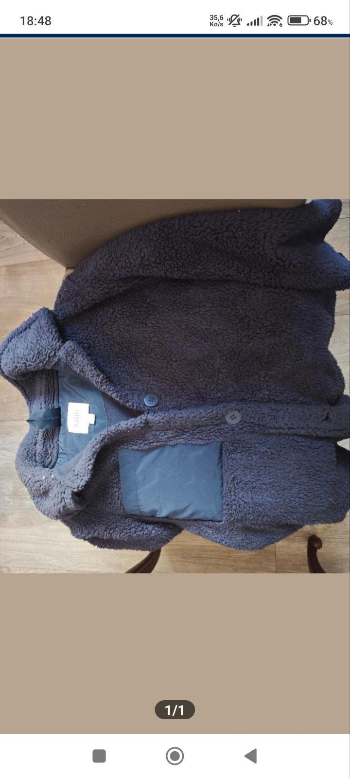 Winterjas, Ophalen