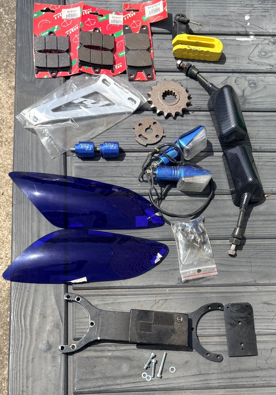 Yamaha R1 RN04  Tuning onderdelen, Motoren, Ophalen