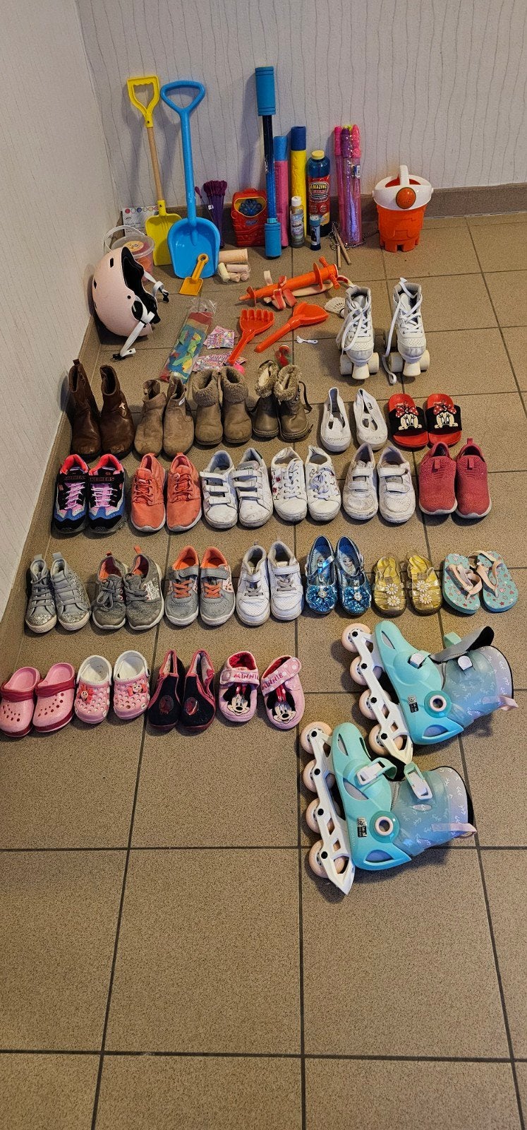 Grote partij kinderschoenen, skates, speelgoed en kinderspul, Kinderen en Baby's, Ophalen, Meisje