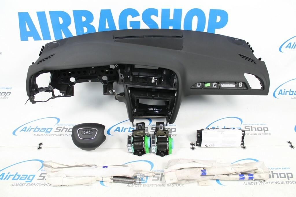 Airbag set - Dashboard 4 spaak met dak airbags Audi A4 B8