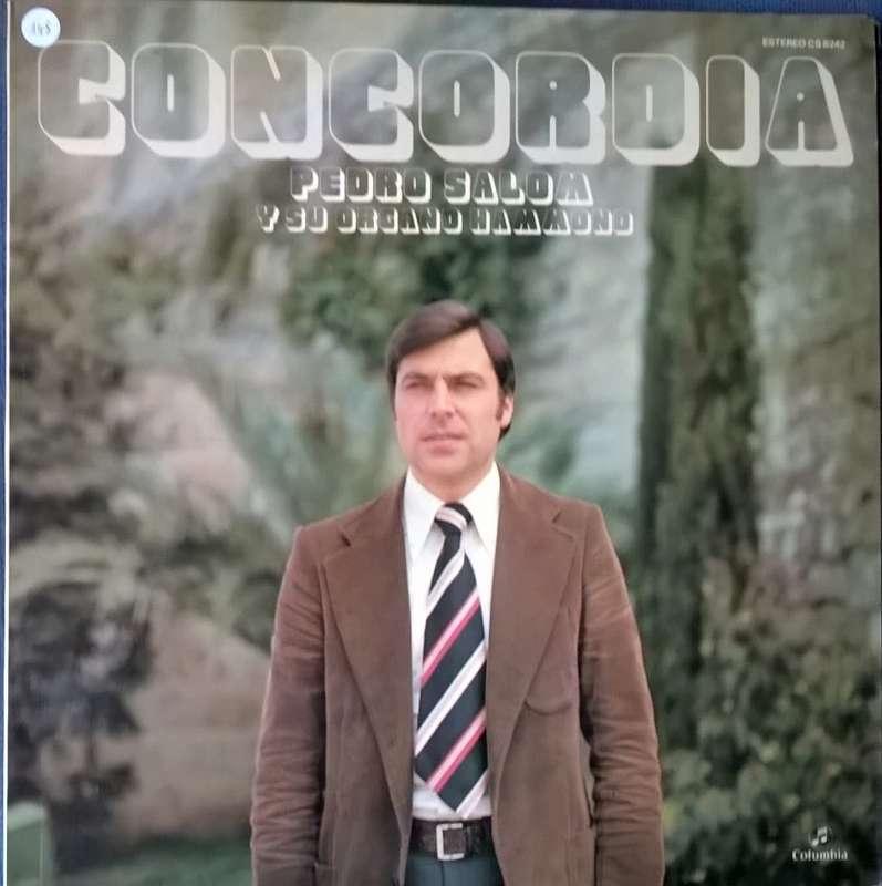 LP Pedro Salom – Concordia (gesigneerd), Cd's en Dvd's, Vinyl | Pop, Ophalen of Verzenden, Complilatie, 12 inch, 1970 - 1979