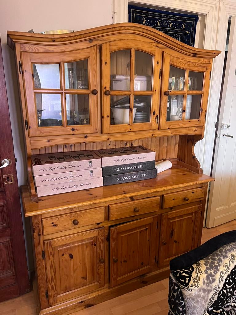 Bufferkast commode vitrine kast bufferkast, Huis en Inrichting, Kasten | Buffetkasten, Ophalen, Zo goed als nieuw