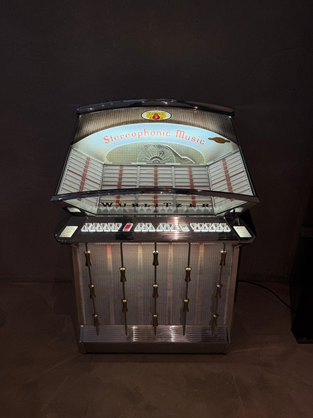 Prachtige Wurlitzer 2500 – Speelklaar, Verzamelen, Automaten | Jukeboxen, Ophalen, Zo goed als nieuw, Wurlitzer