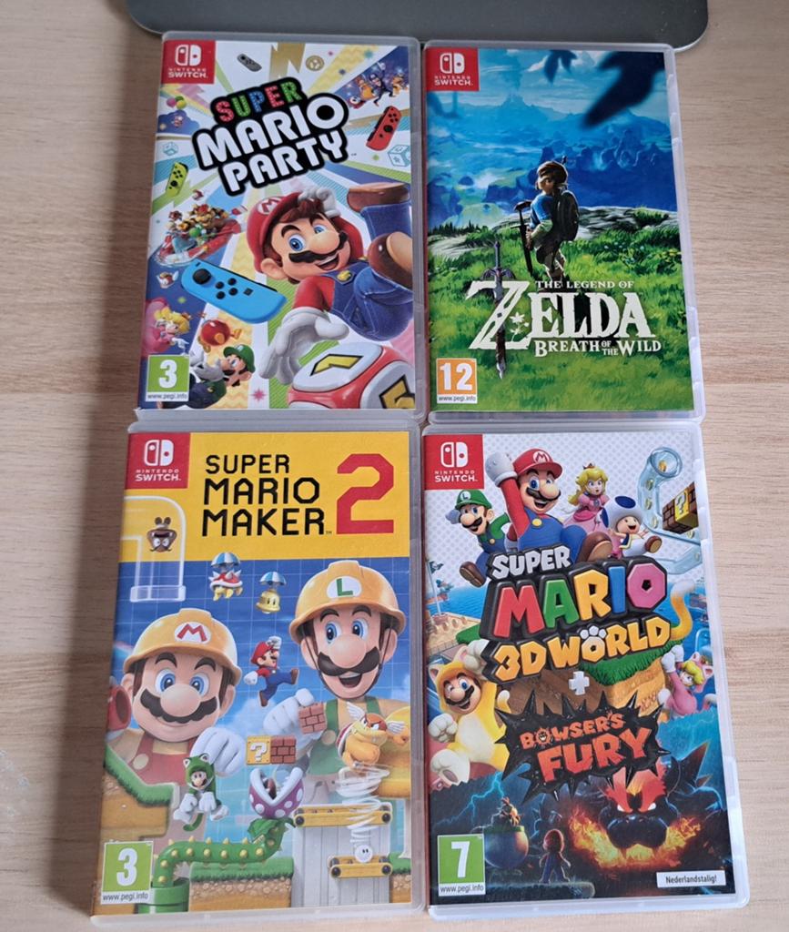 Nintendo Switch Zelda Mario Maker Party 3D-wereldspellen, Games en Spelcomputers, Games | Nintendo Switch, Ophalen of Verzenden