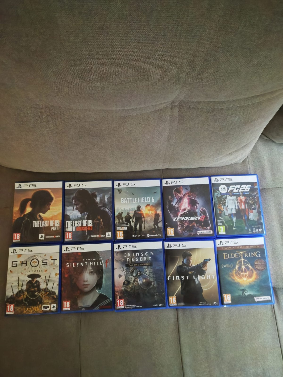 Des jeux Playstation 5 !, Enlèvement, Comme neuf