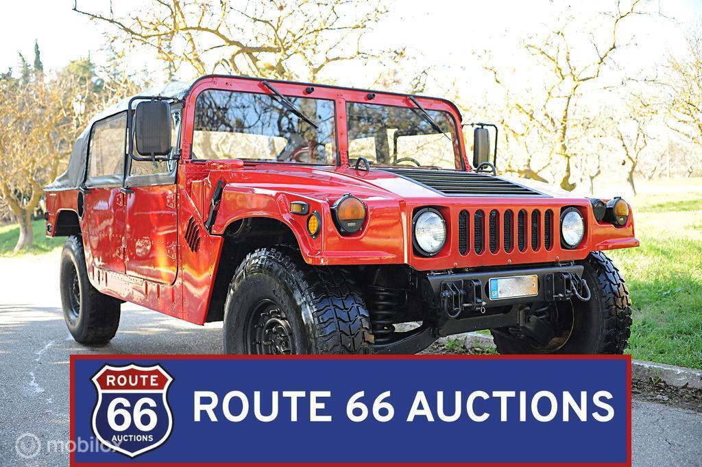 Hummer H1 | 1985 | Route 66 Auctions, Autos, Oldtimers & Ancêtres, Entreprise, Achat, Hummer, Essence, Autre carrosserie, Boîte manuelle