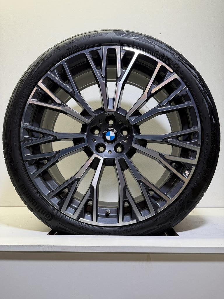 DEMO 22’’ BMW X5 X6 G05 G06 VELGEN ZOMERBANDEN ORIG SET TPMS, Gebruikt, -, 275 mm, -