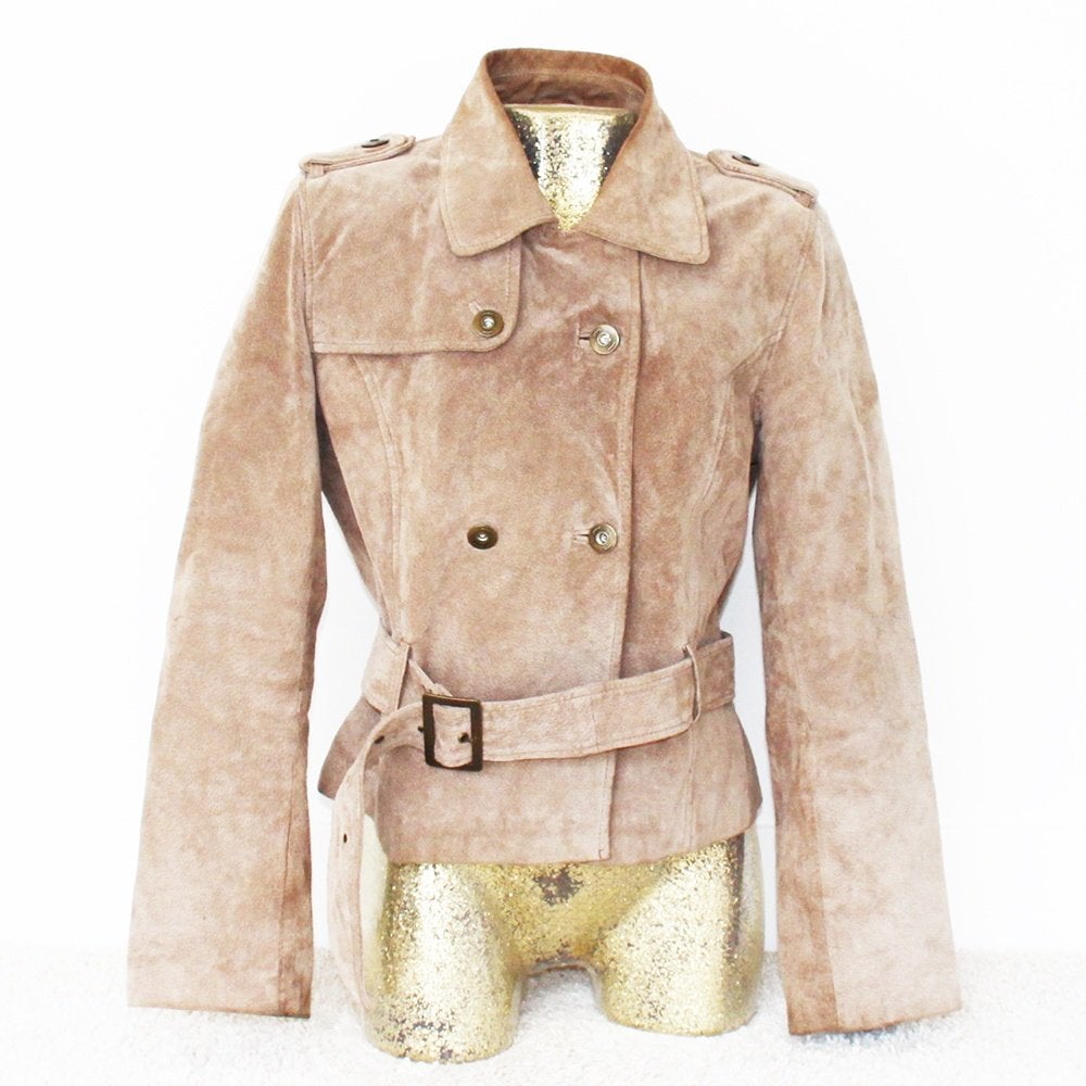 Prachtige Leren Soho Jas1 (Maat 42) € 55,-, Bruin, Verzenden, Maat 42/44 (L), Soho