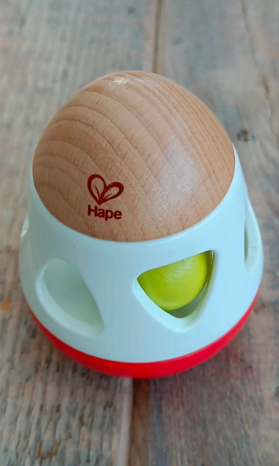 hape houten rammelaar, Ophalen of Verzenden, Rammelaar