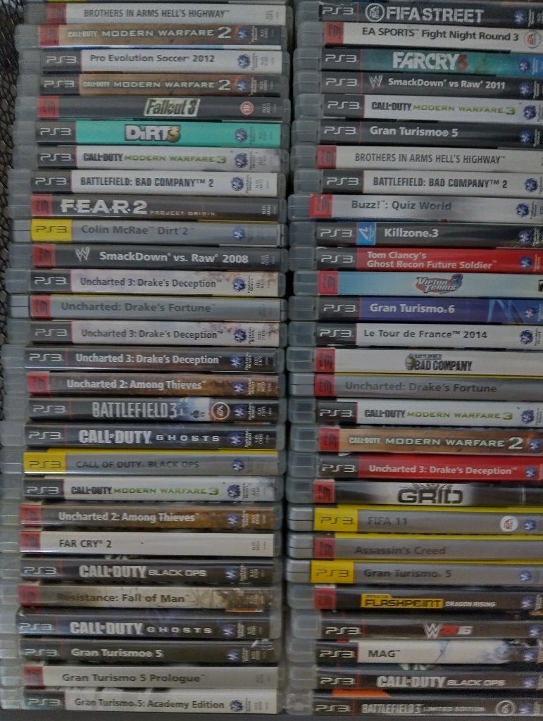 PS 3 games actie 125st voor 250€, Ophalen, Zo goed als nieuw