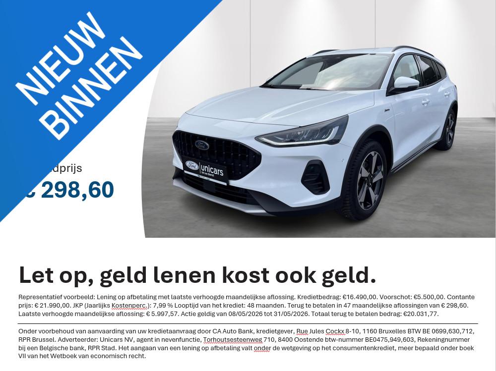 Ford Focus Clipper 1.0i EcoBoost MHEV 92kW Active, Autos, Focus, Achat, Entreprise, Boîte manuelle