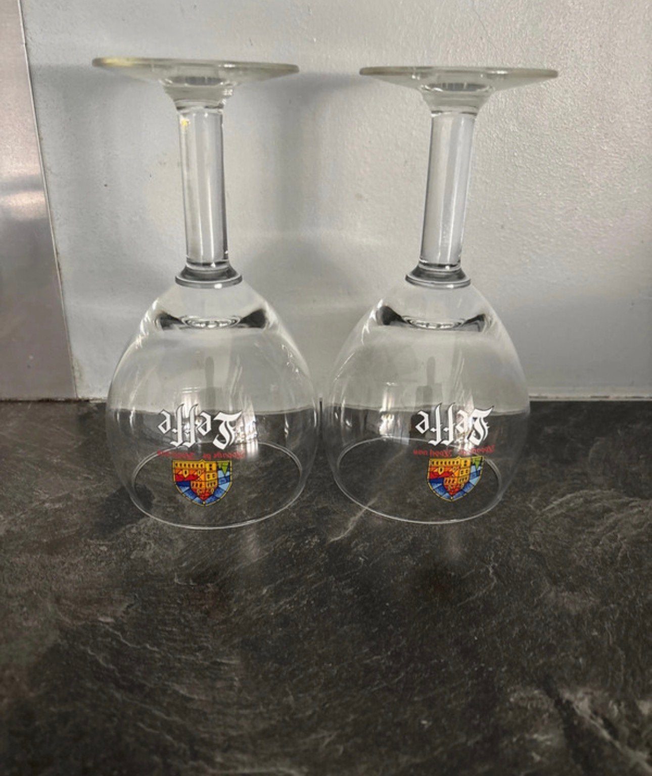 2 verres de leffe, Collections, Enlèvement, Comme neuf